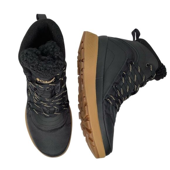 New! Columbia Red Hills™ Omni-Heat™ Winter Women’s Black Boots Sz 9or 9.5 - Picture 1 of 9